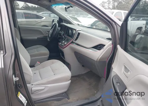 2016 Toyota Sienna L 7 Passenger из США, поврежденный, VIN 5TDZK3DC9GS744484